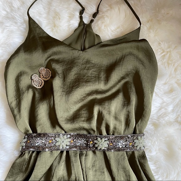 Like new,  Olive Green Xhilaration Romper - xs - Picture 5 of 11